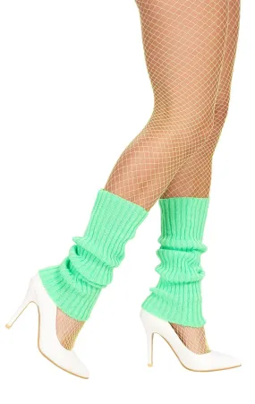 Neon Green Leg Warmers