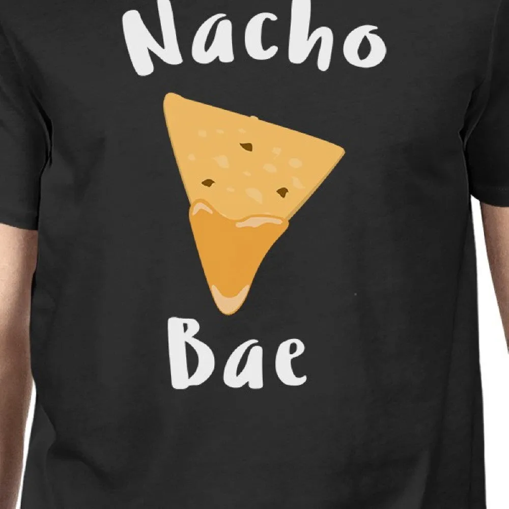 Nocho Bae Men's Black T-shirt Funny Gift Ideas For Valentine's Day