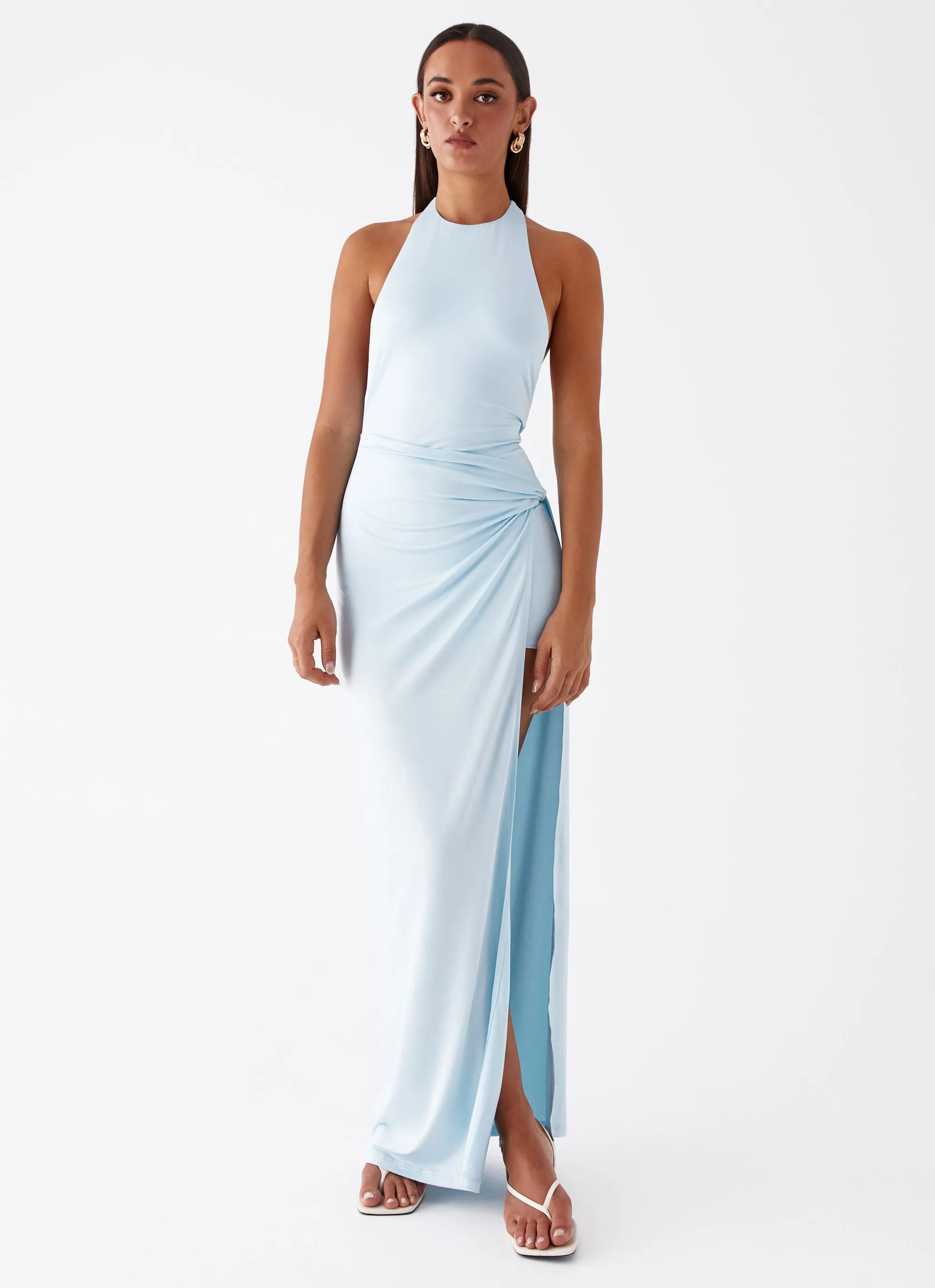 Oceana Maxi Dress - Blue