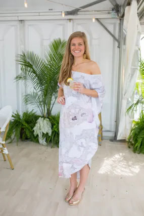 On The Half Shell Maxi Coastal Caftan