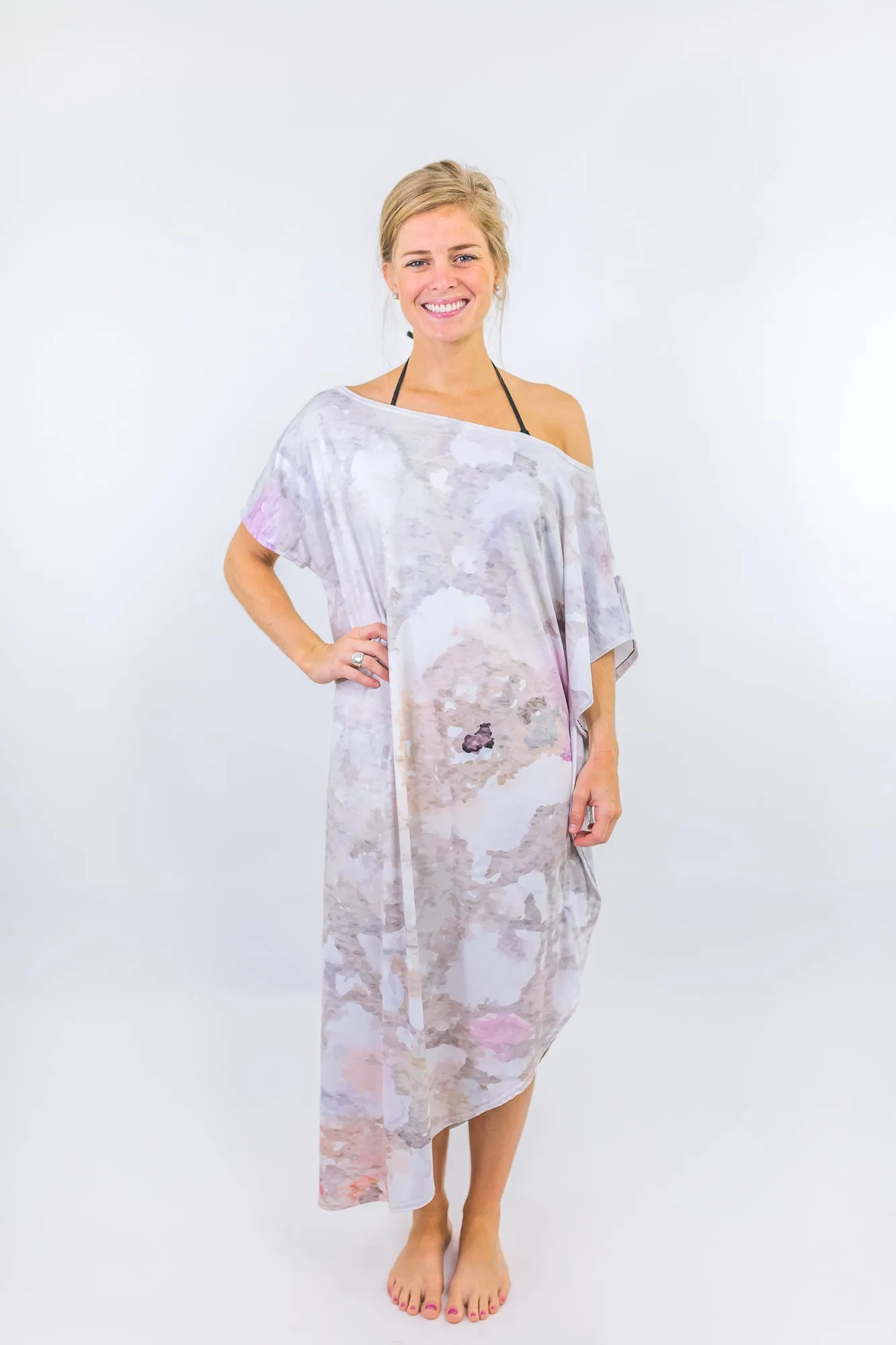 On The Half Shell Maxi Coastal Caftan