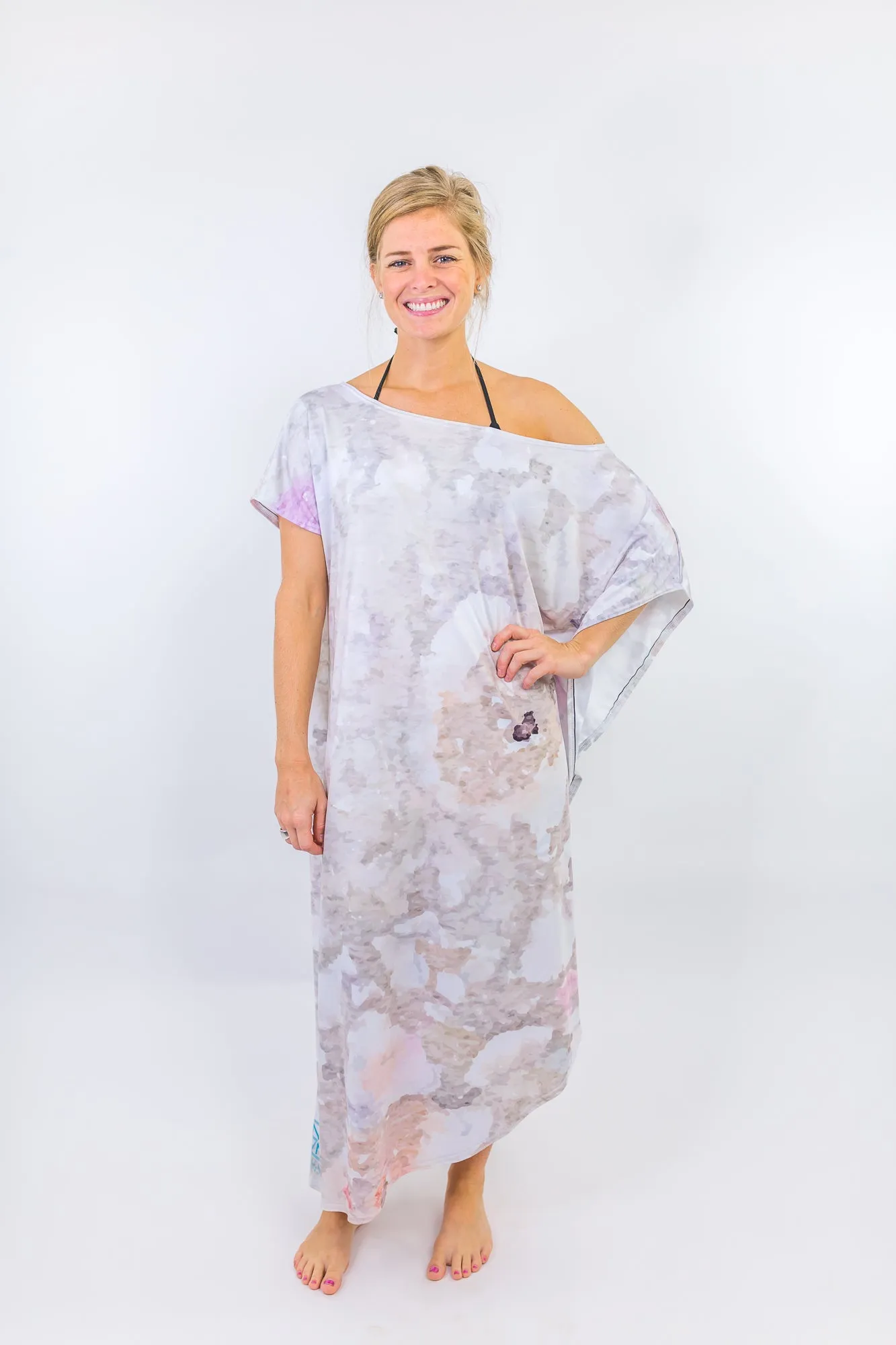 On The Half Shell Maxi Coastal Caftan