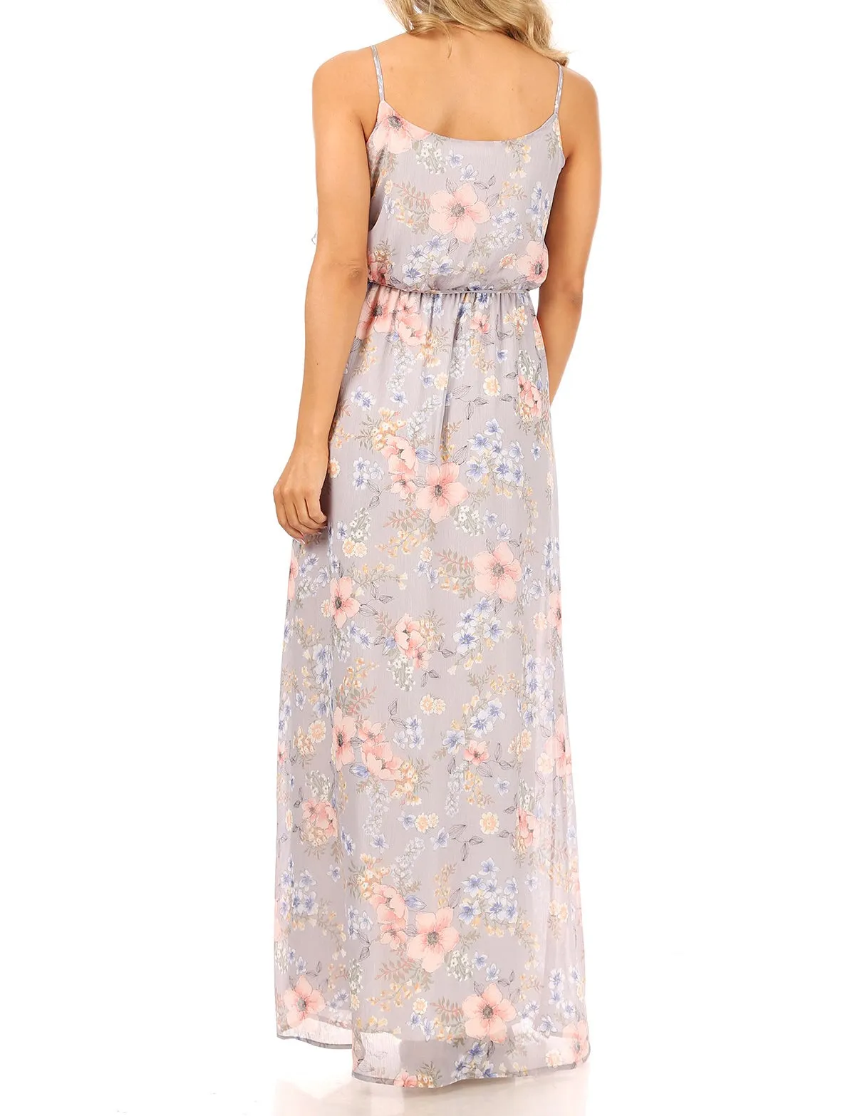 Only You Chiffon Floral Maxi Dress