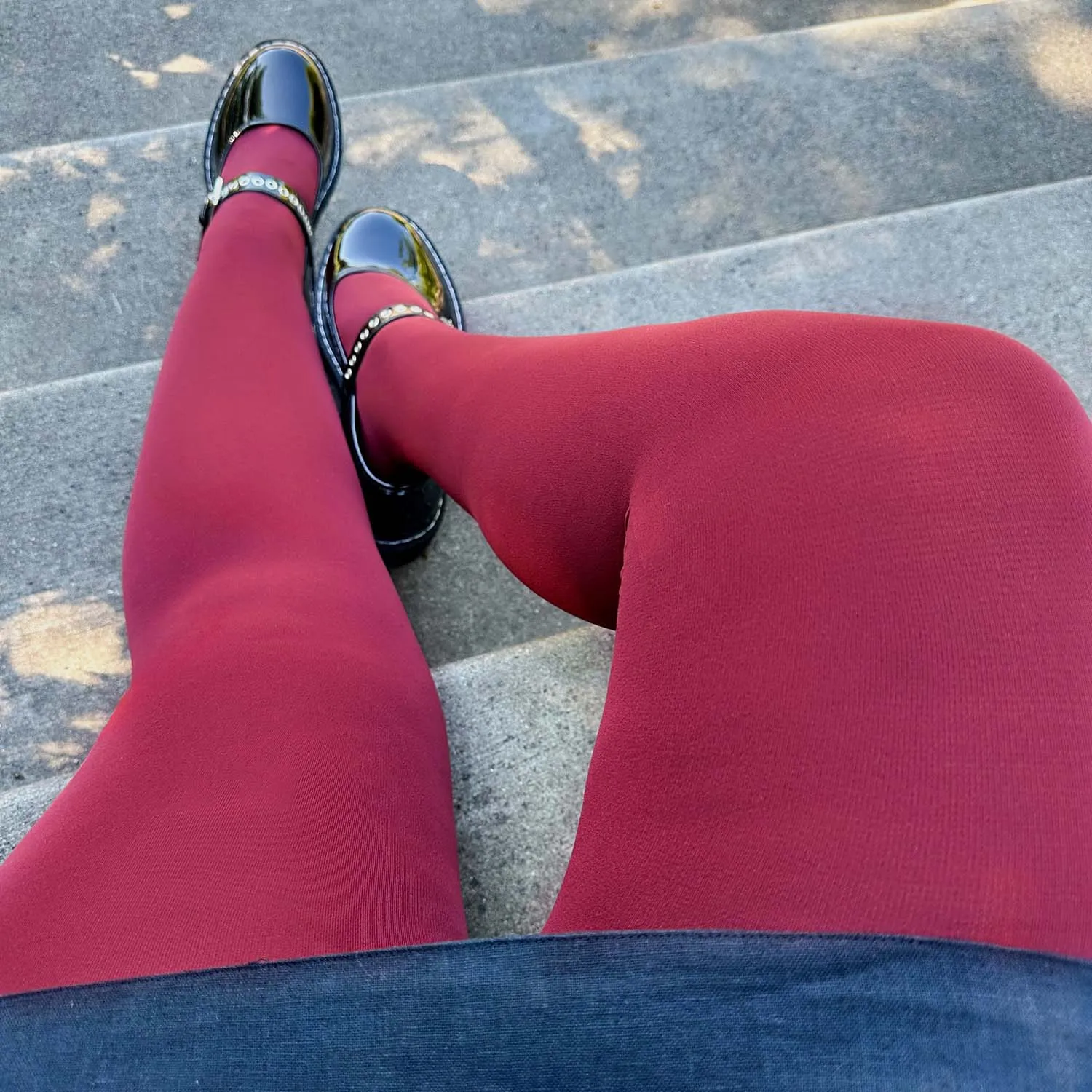 Opaque Tights - Autumn Colors