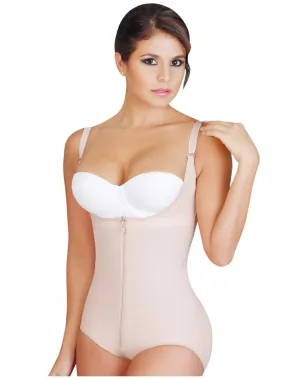 Open Bust Tummy Control Butt Lifter Body Shaper Fajas Salome 415