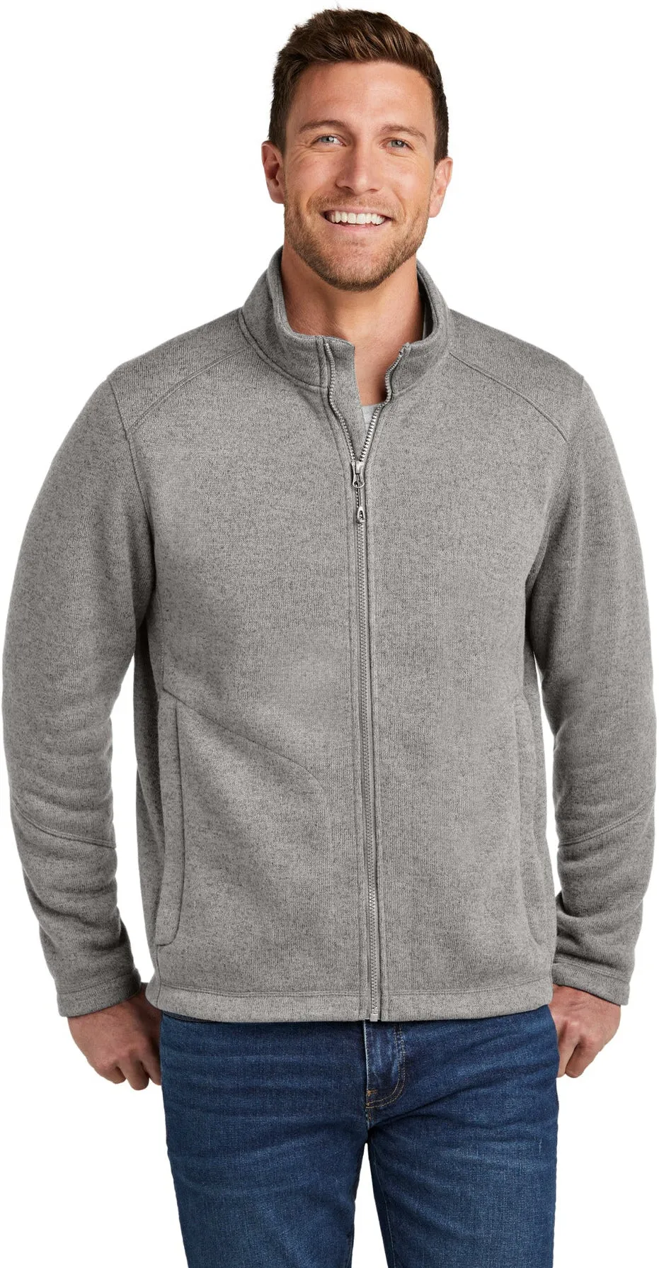 OUTLET-Port Authority Arc Sweater Fleece Jacket