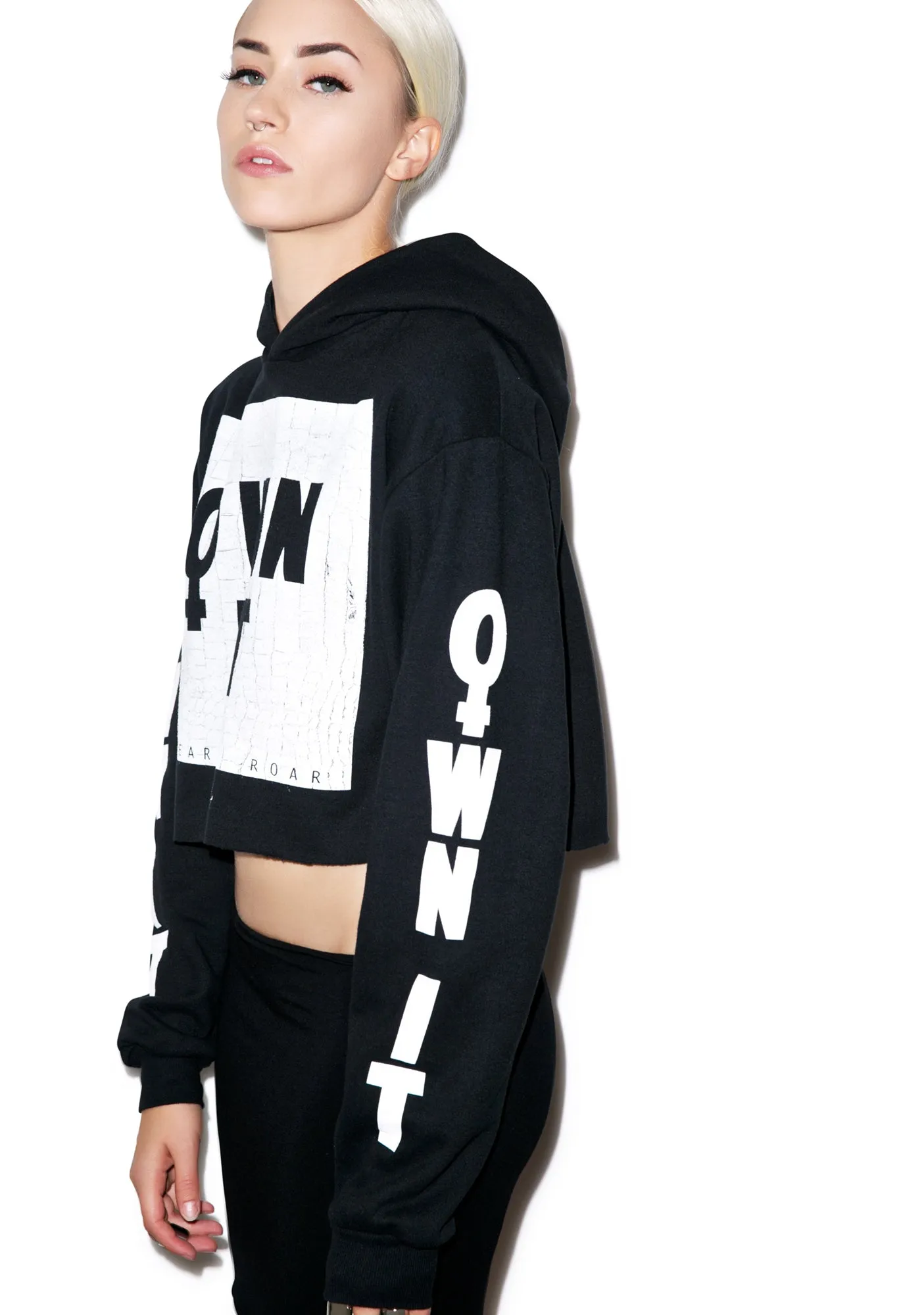 Own It Crop Pullover