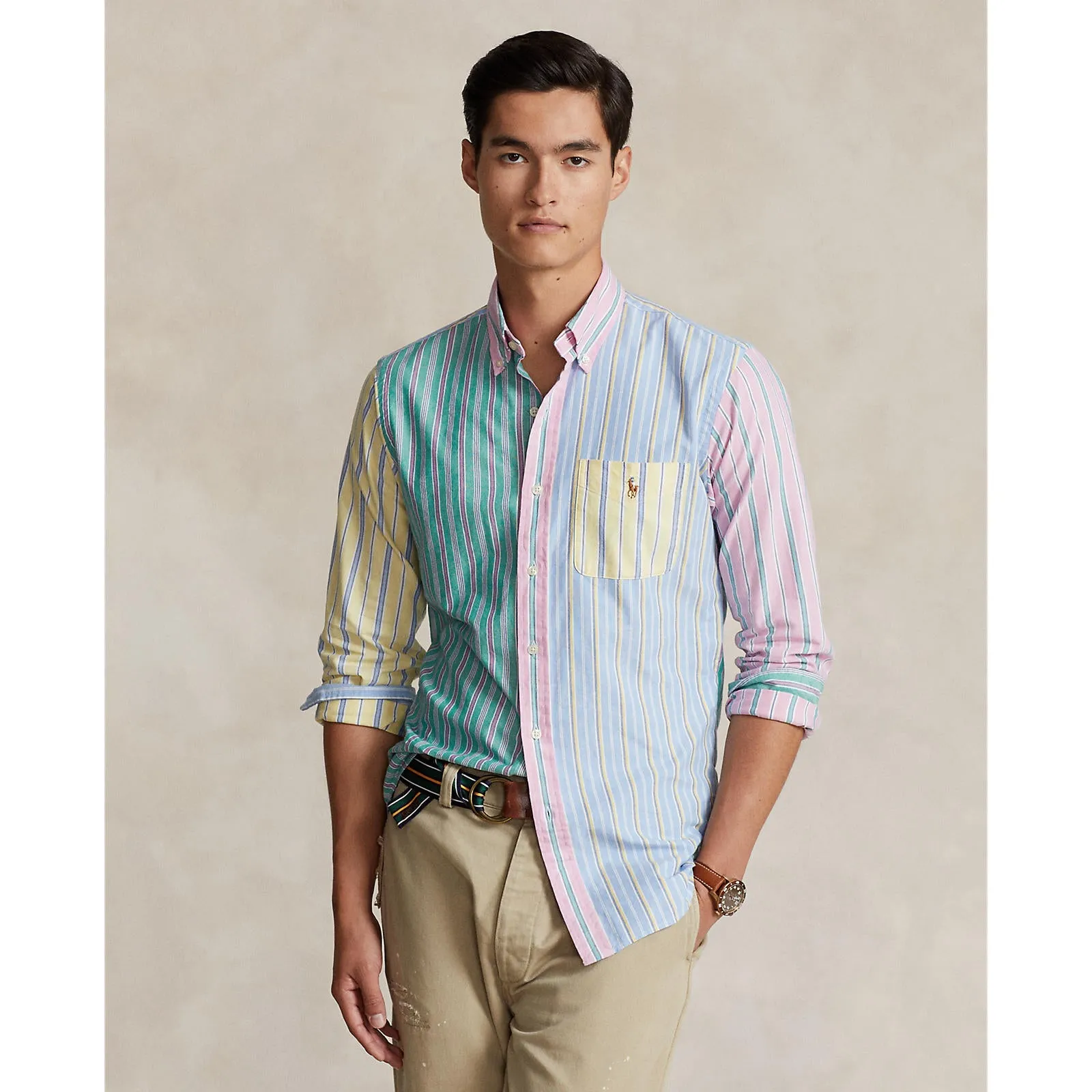 Oxford Shirt - Fun Shirt - Stripe - Multi