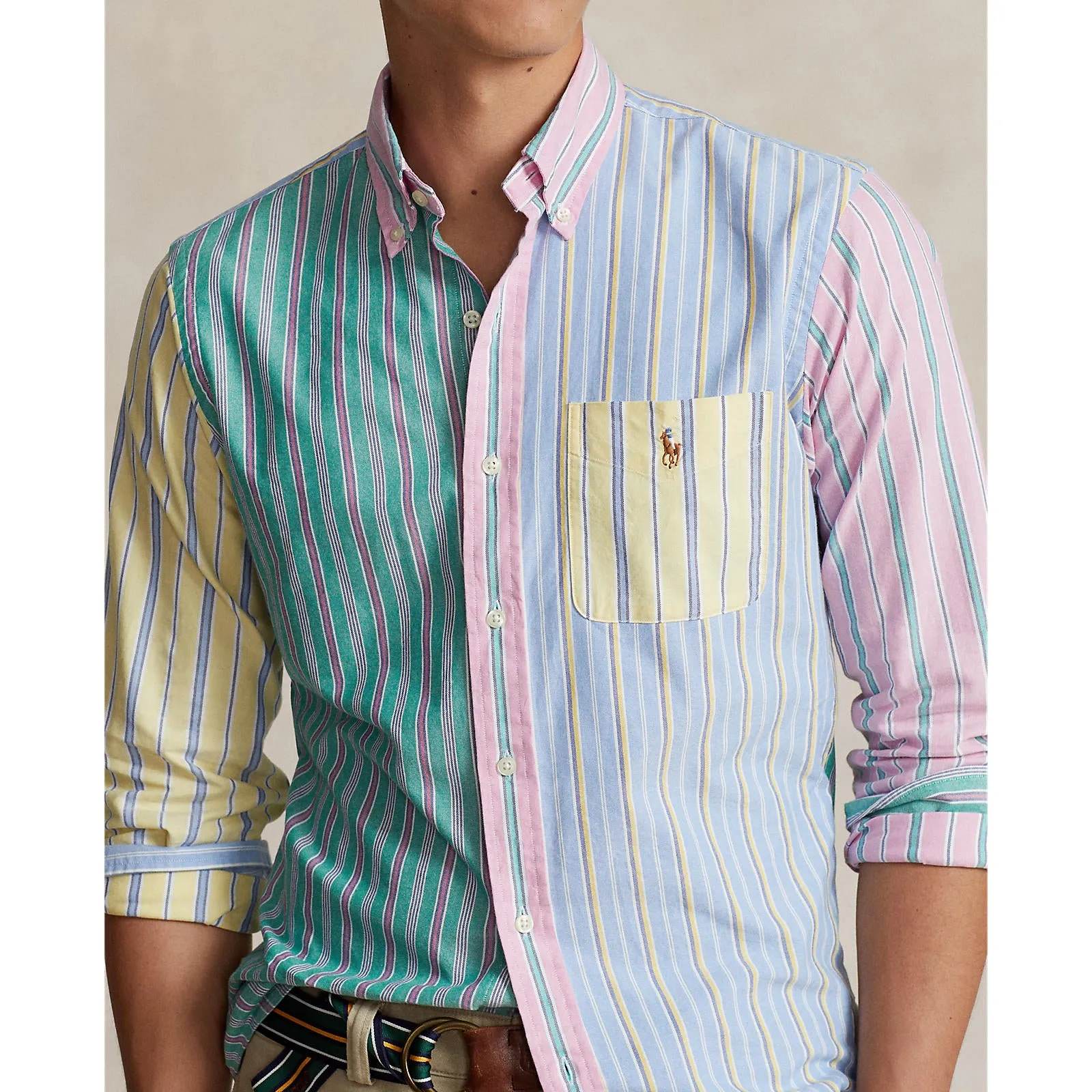 Oxford Shirt - Fun Shirt - Stripe - Multi