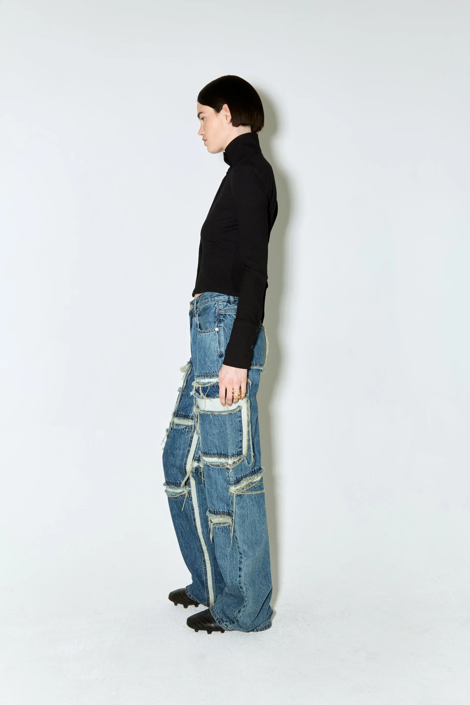 PALMA pants mid blue