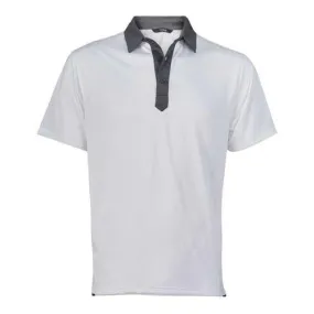 Palmer Polo-White/Steel