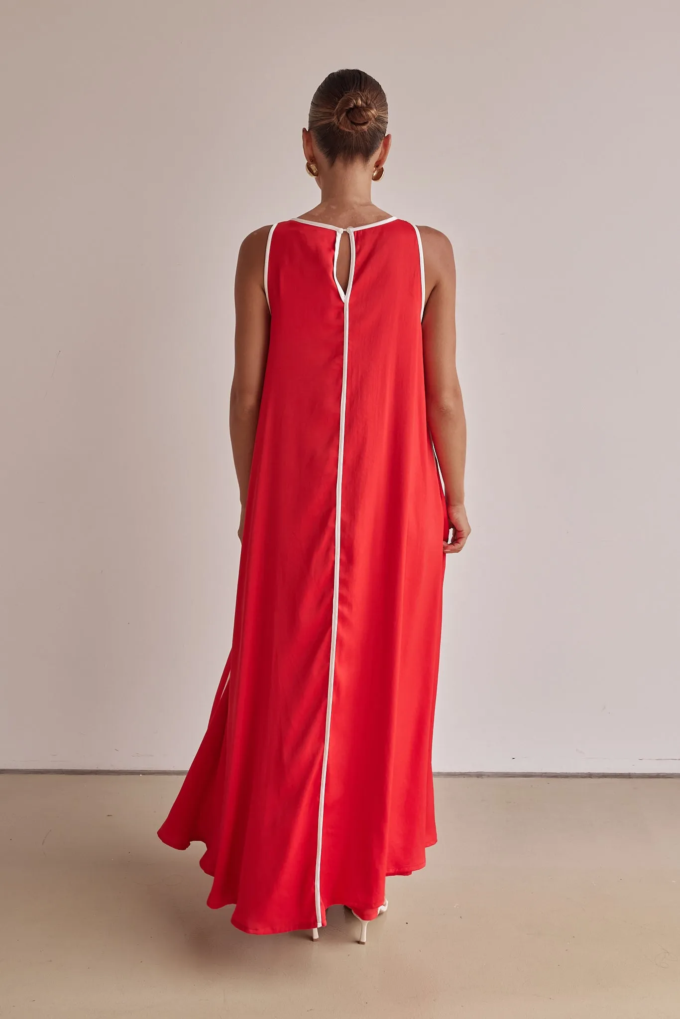 Palos Maxi Dress (Red)