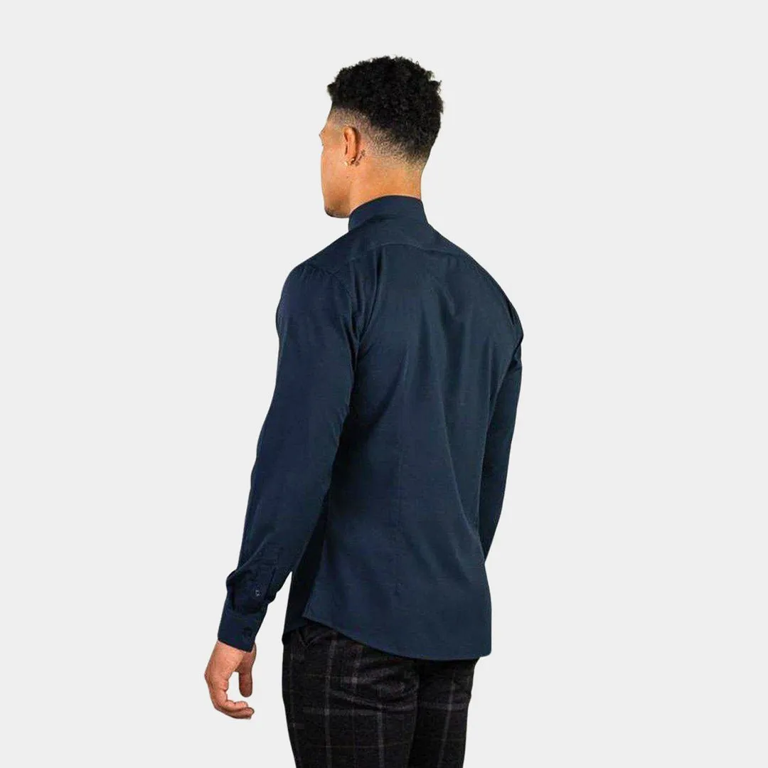 Performance Bamboo Dress Shirt - Navy