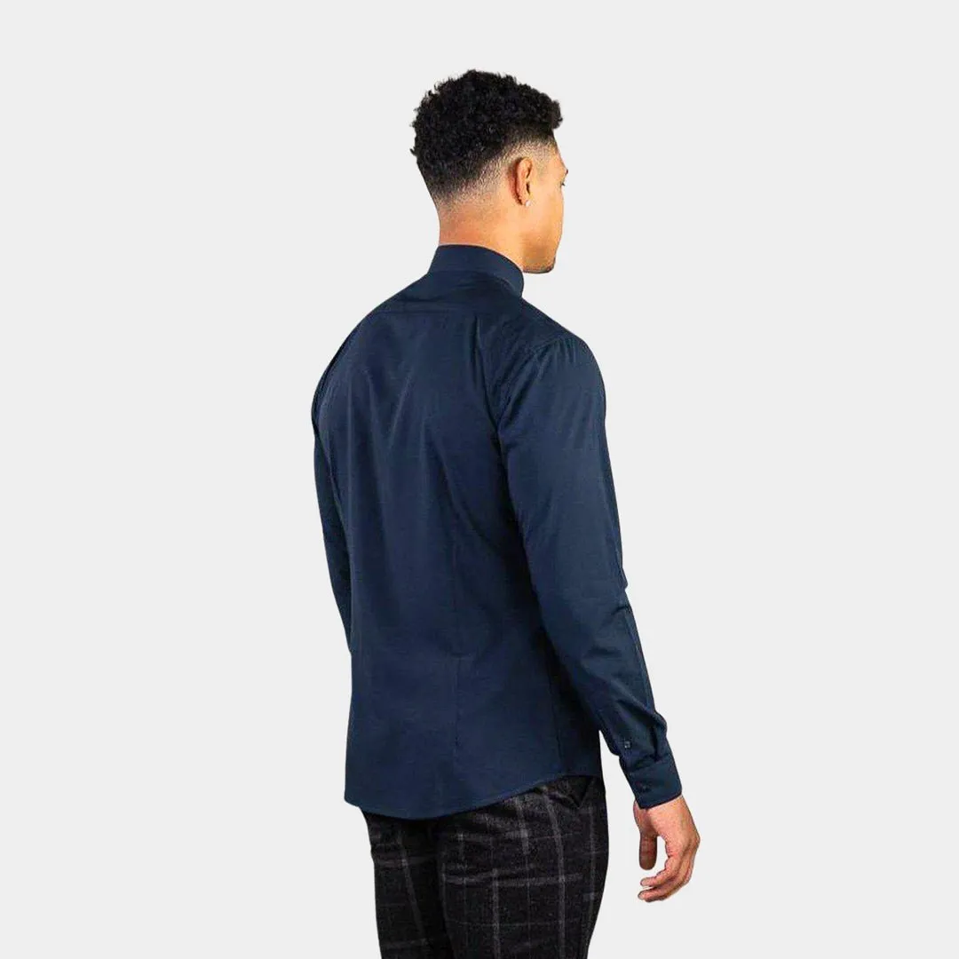 Performance Bamboo Dress Shirt - Navy