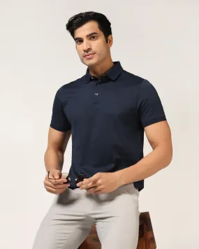 Polo Dress Blue Printed T-Shirt - Bradely