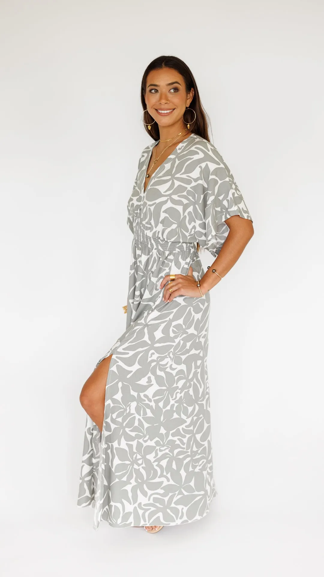 Poppy Dress / Honolulu Silver