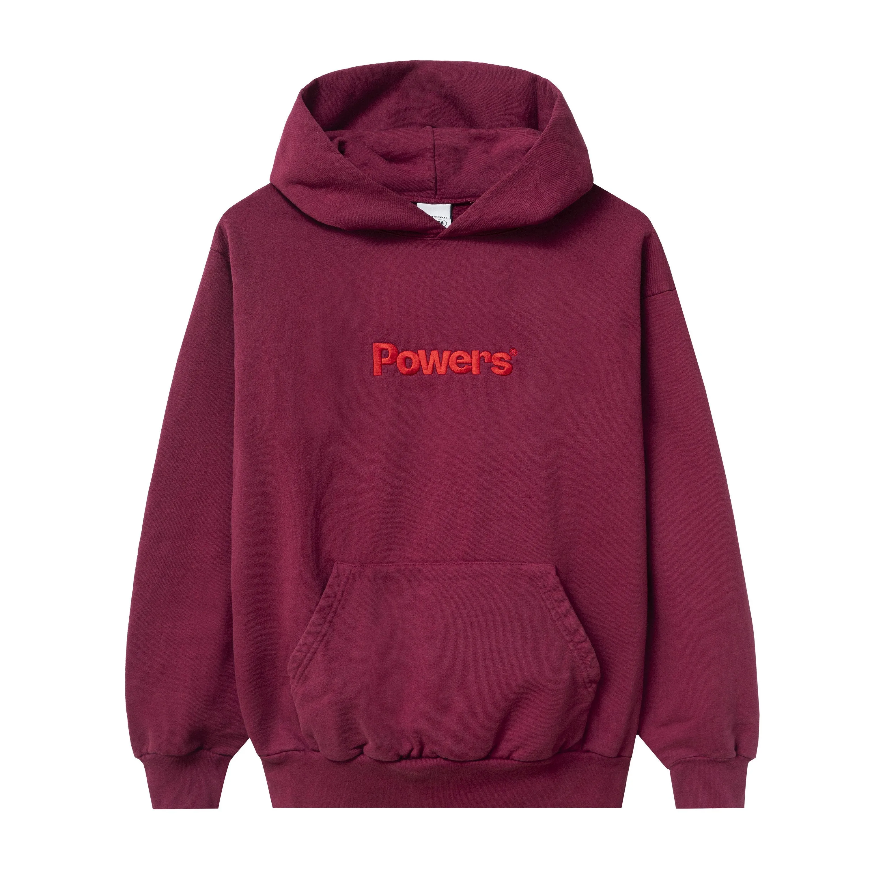 POWERS LOGO HOODIE - Maroon