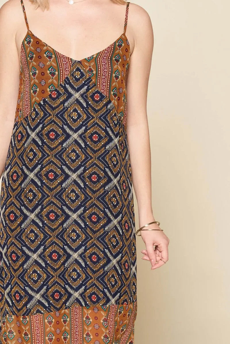 Print It All Chiffon Maxi Dress