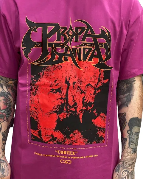 Propaganda Cortex T-Shirt manica corta 23SSPRTS611 purple