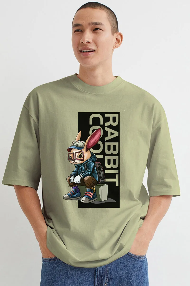 Rabbit Cool Over Size T-Shirt