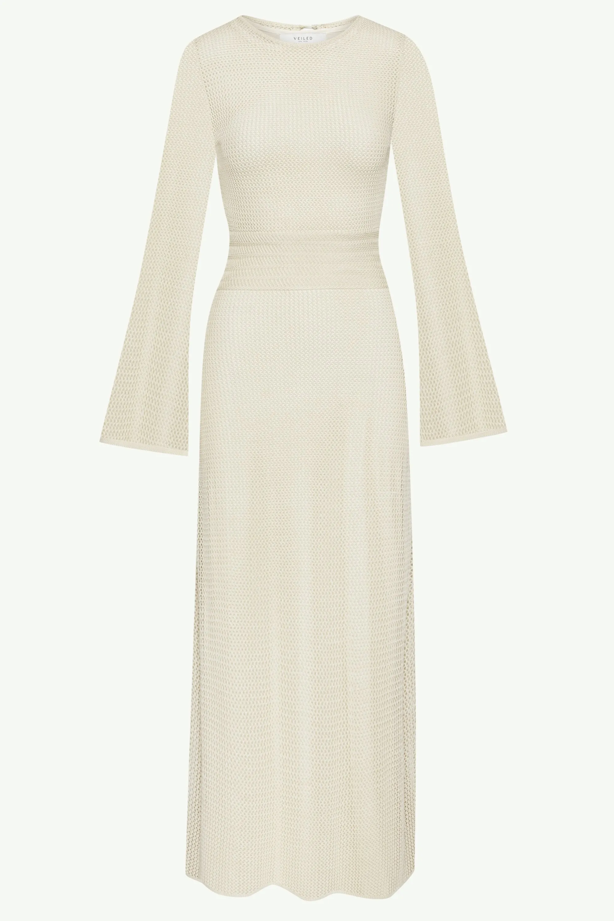 Rachel Crochet Maxi Dress - Off White