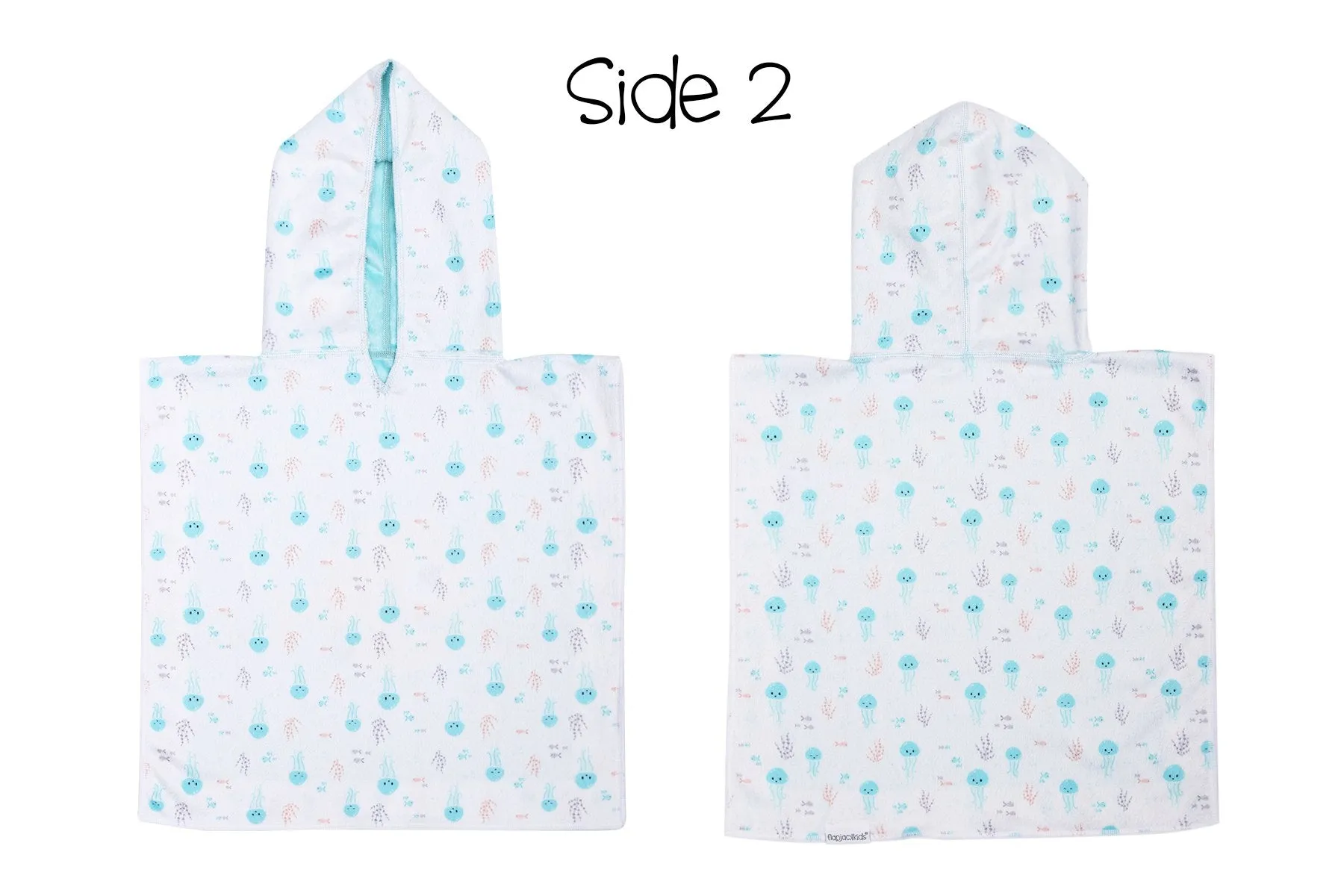 Reversible Baby Cover Up - Fish | Jellyfish (one size only)