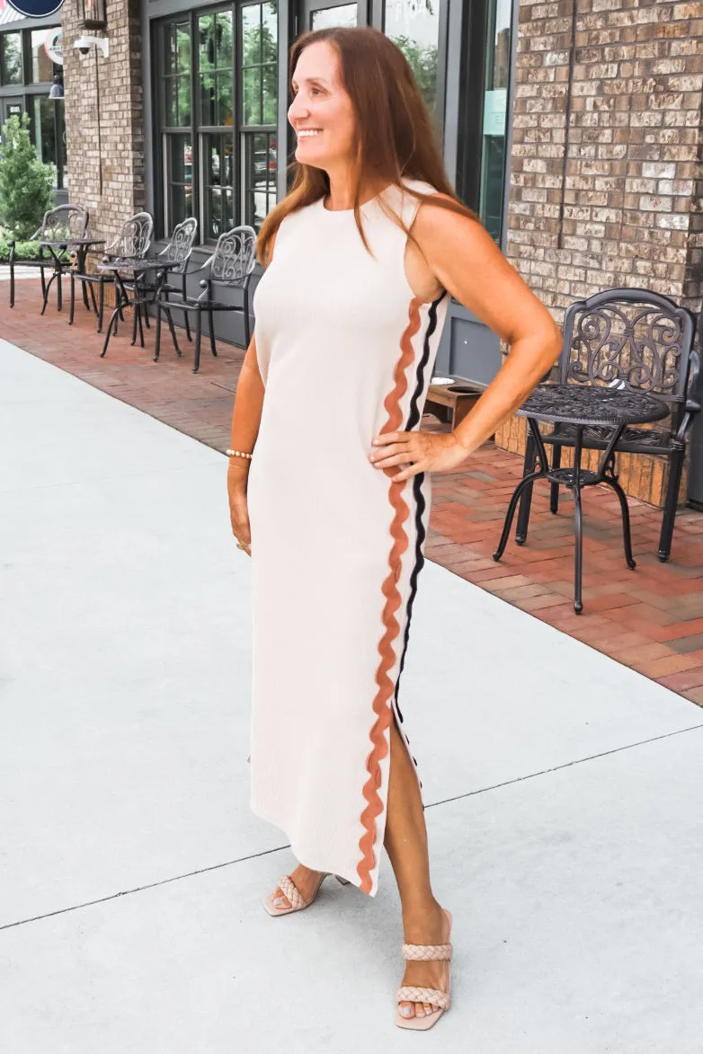 Ric Rac Maxi Dress