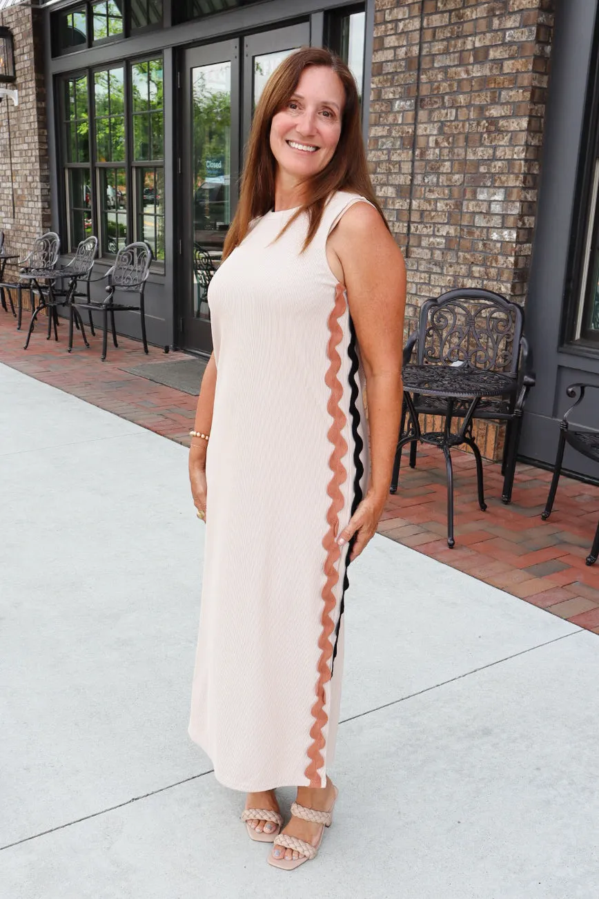 Ric Rac Maxi Dress