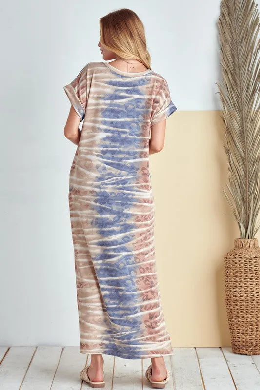 SIDE SLITS MAXI DRESS Plus Size -  Online Exclusive