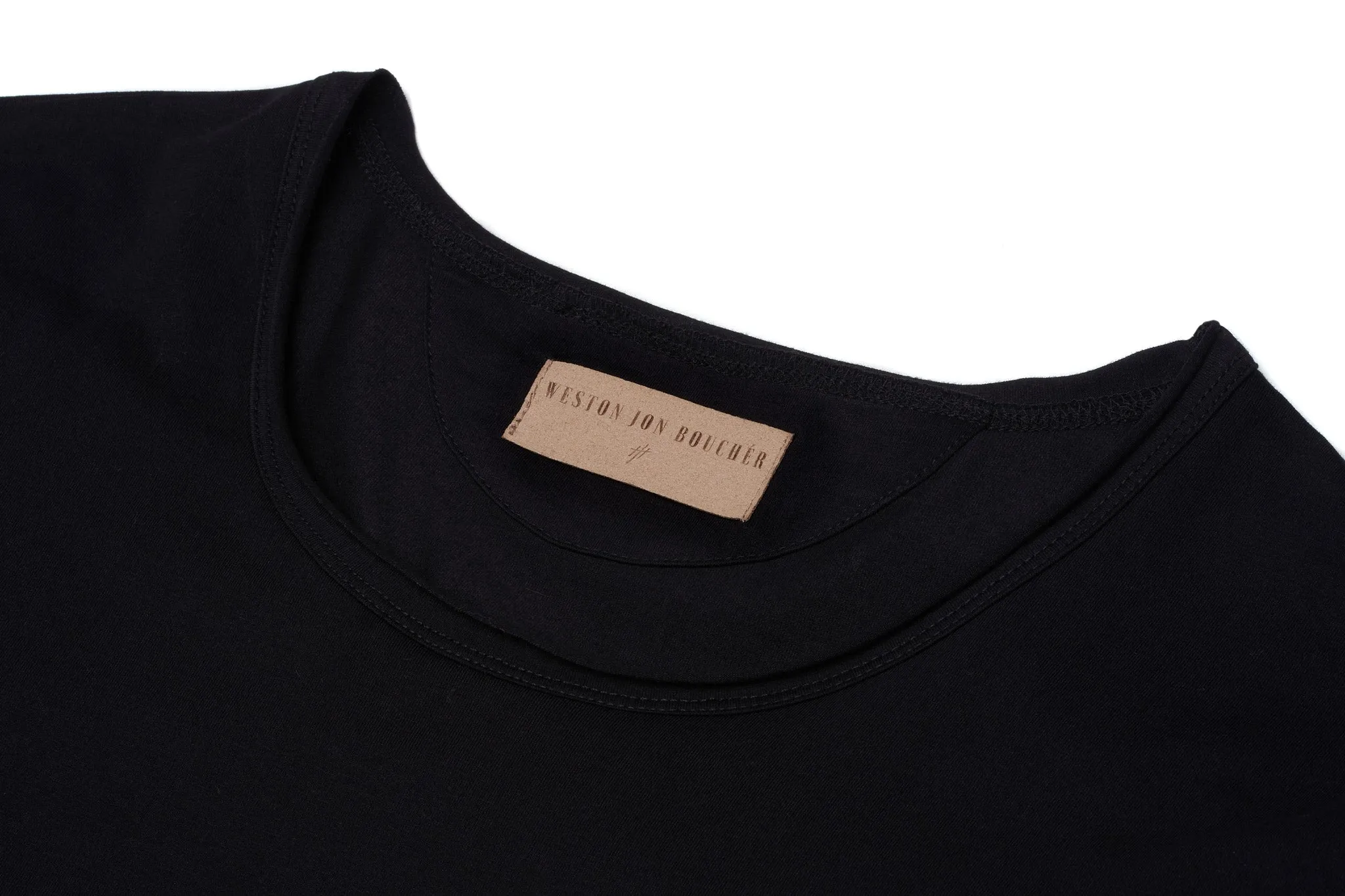 Silas Raw Neck Slim Fit Tee [Restock Est Jan 2025]