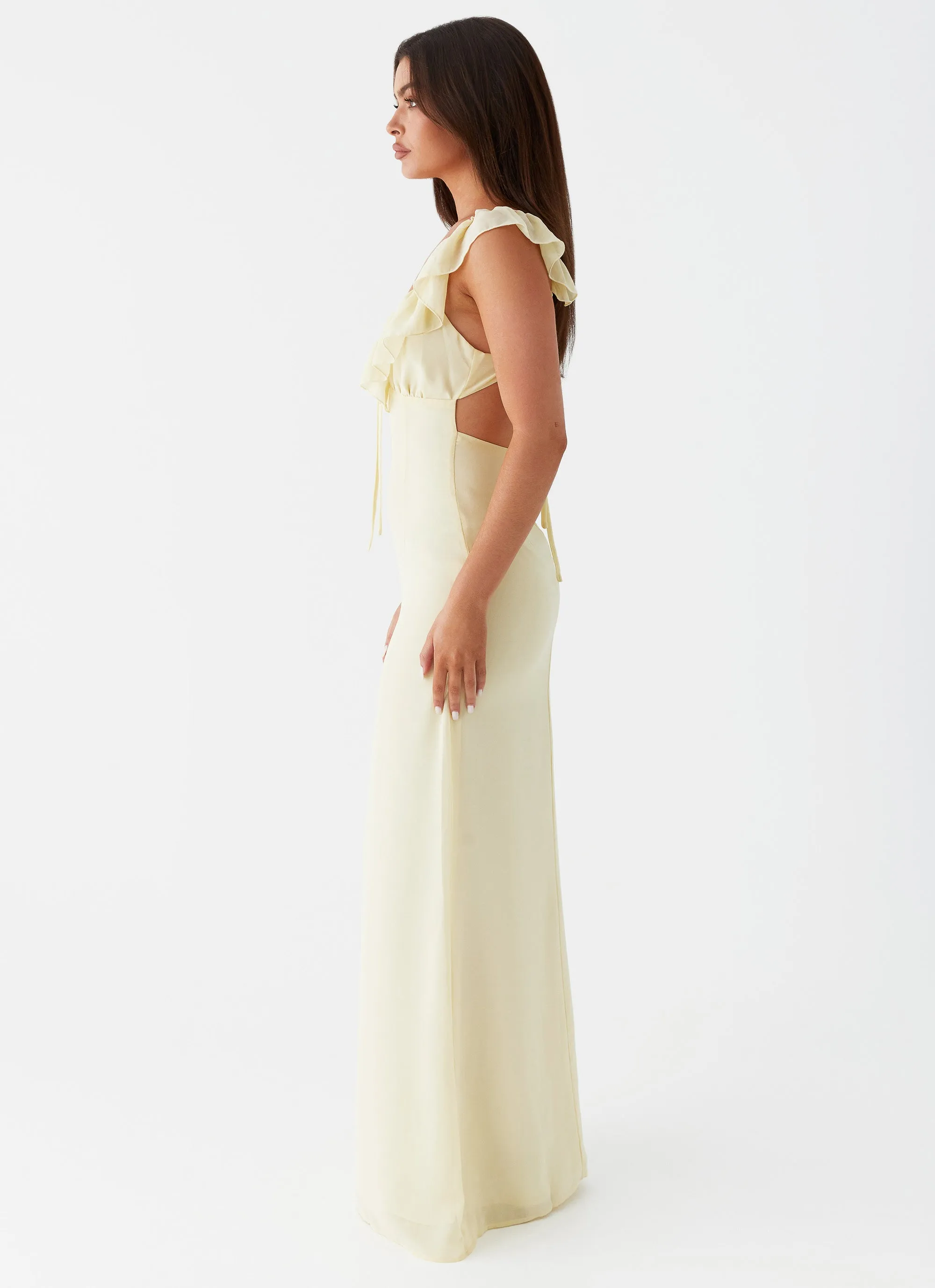 Silvie Maxi Dress - Yellow