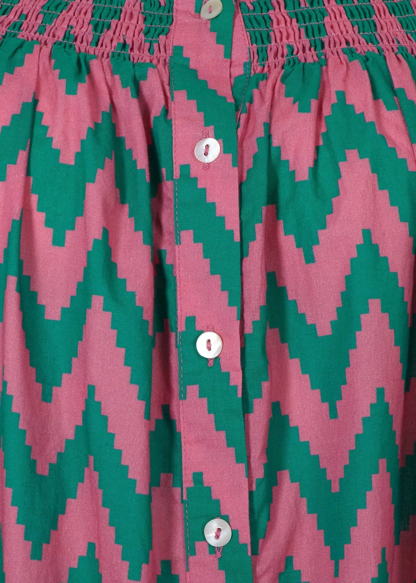 Simona Dress Zig Zag