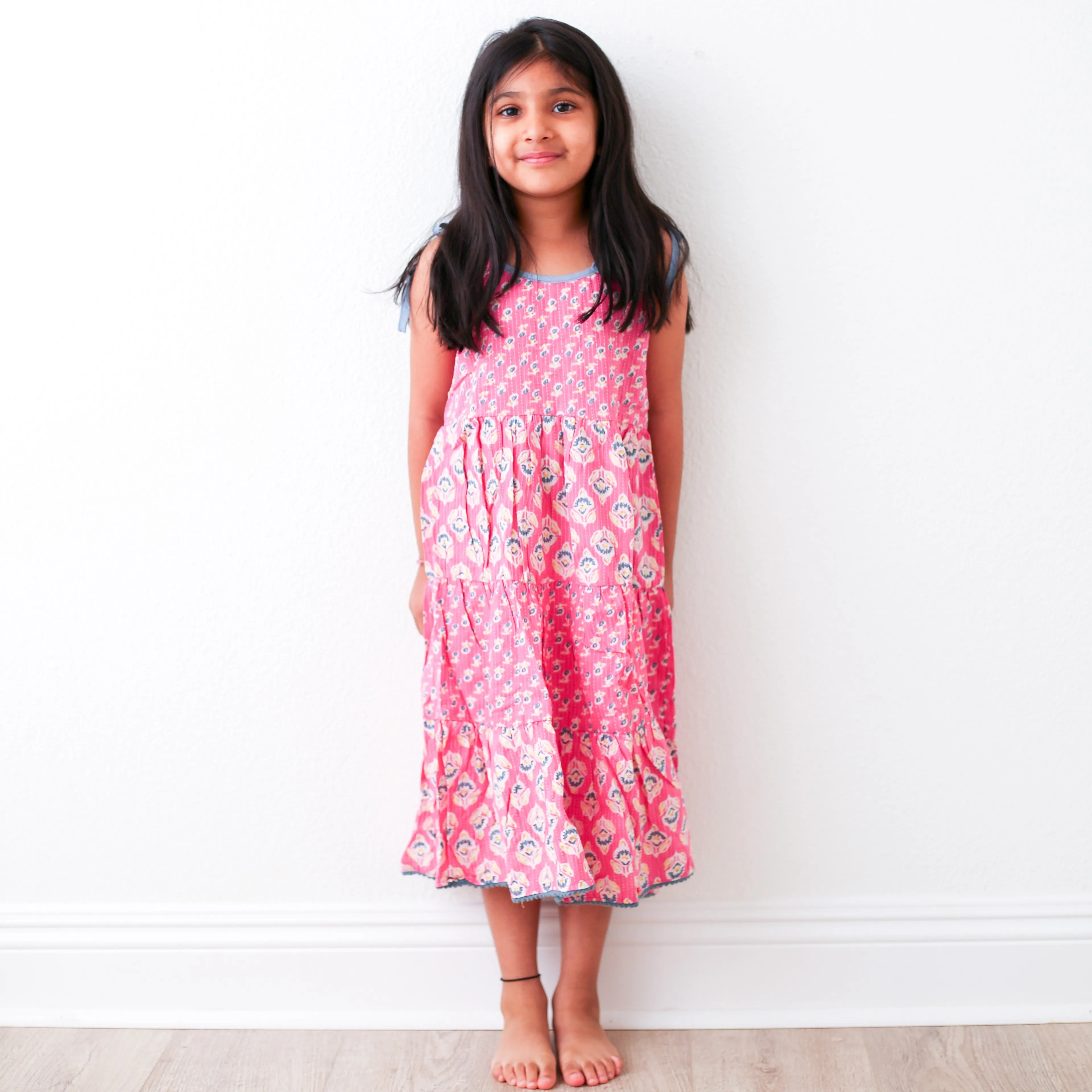 Simran Maxi Dress - Pink