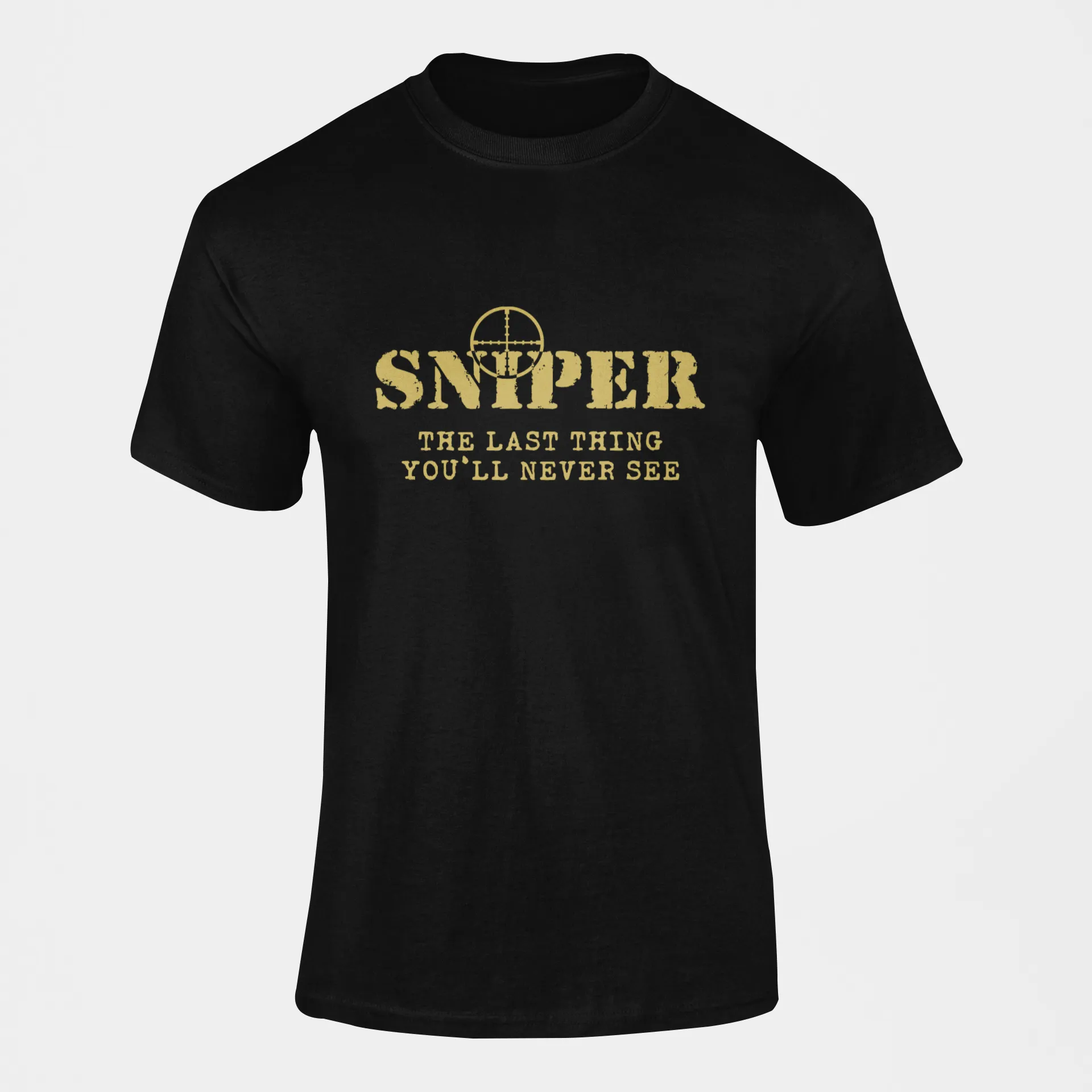 Sniper T-shirt - Sniper, The Last Thing You'll Never See (Men)