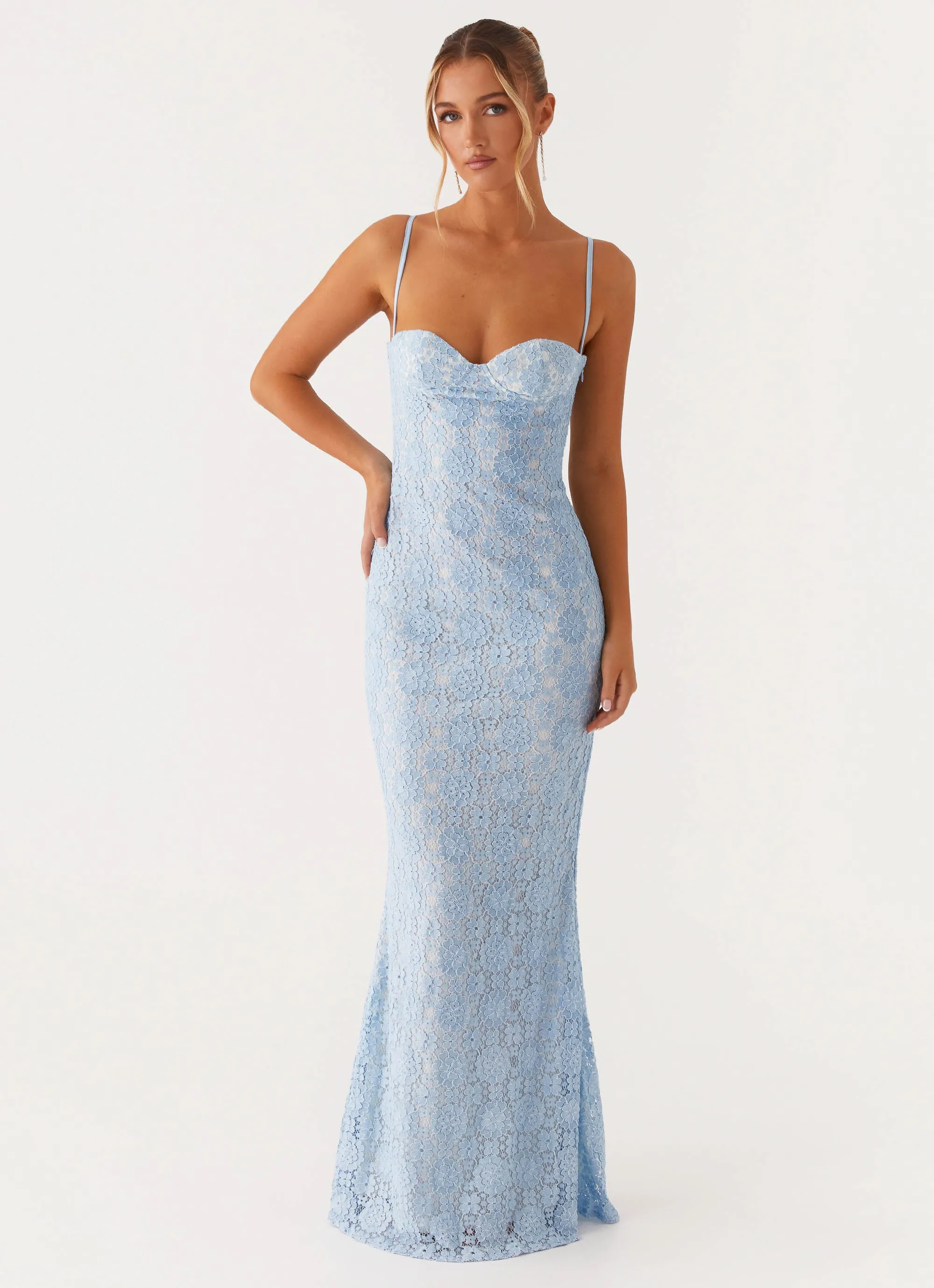 Sonia Maxi Dress - Blue