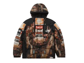 Supreme The North Face 800-Fill Half Zip Hooded Pullover Times Square