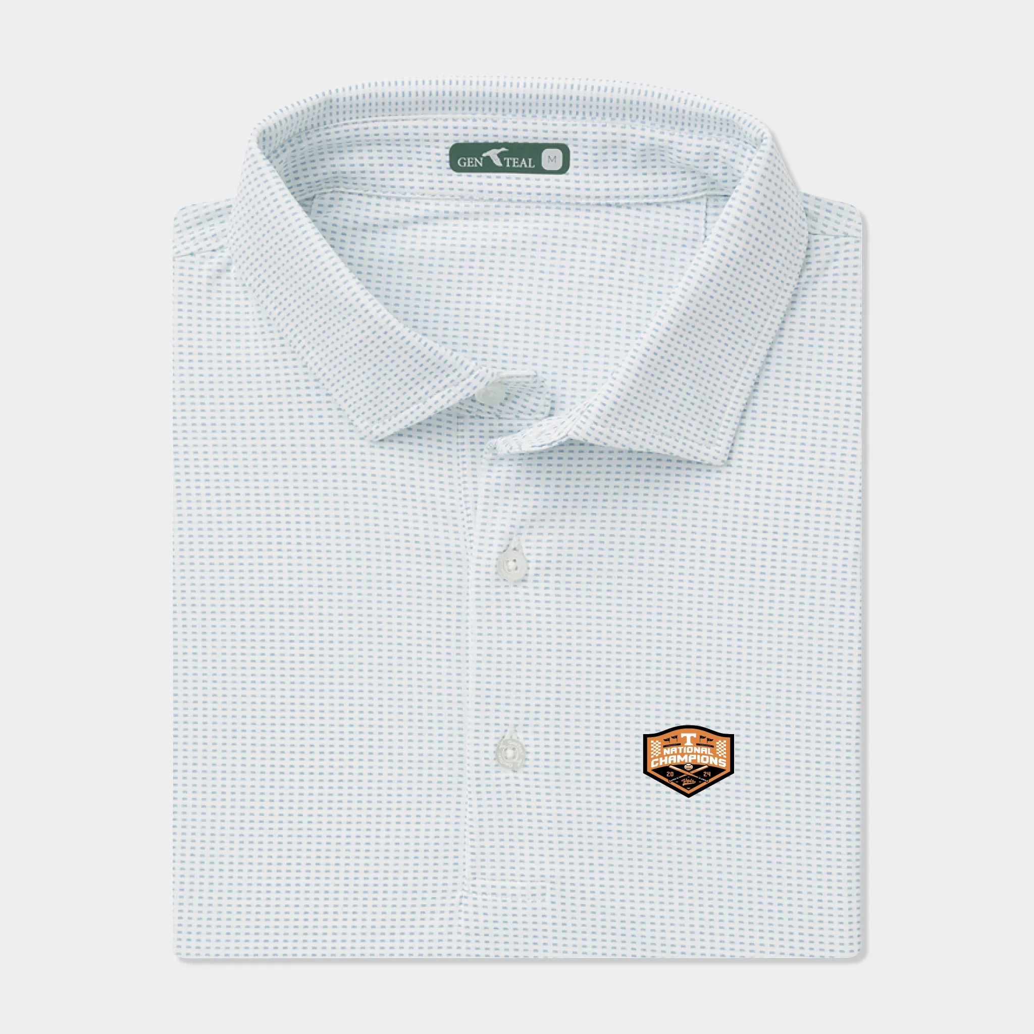 Tennessee National Championship Textured Jacquard brrrº Polo