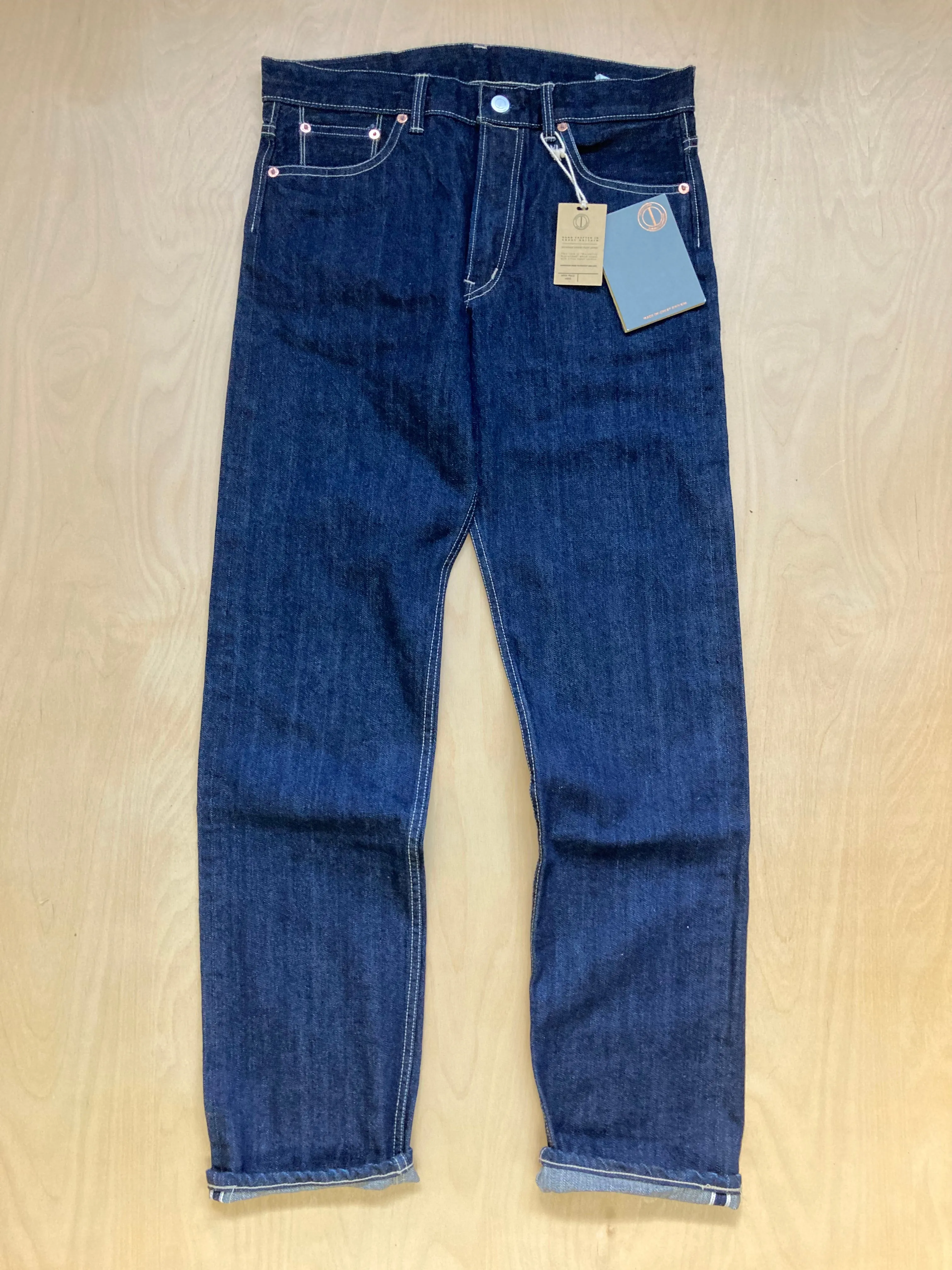 The Archive Sale - 14oz Regular Fit Rinse Washed