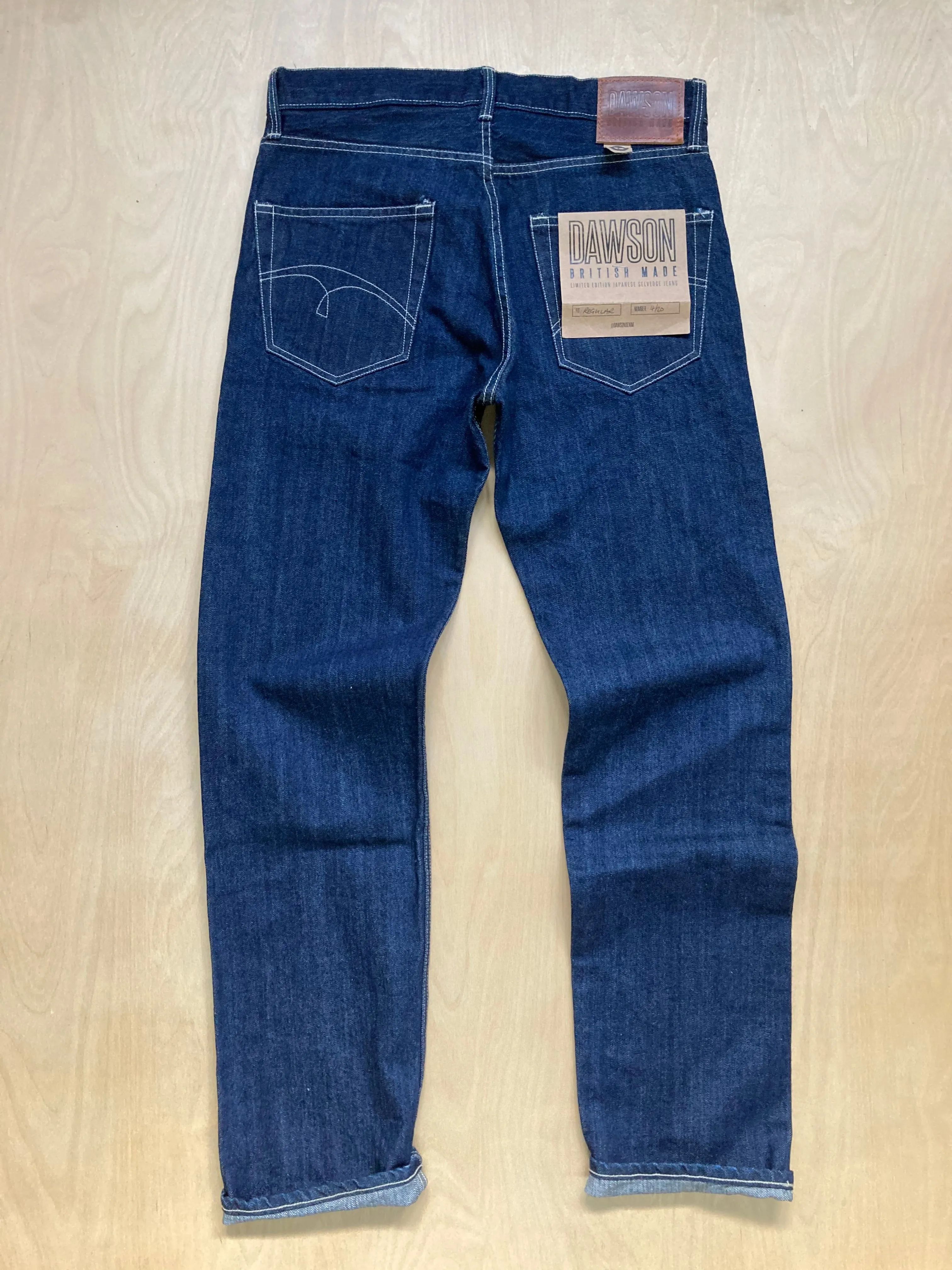 The Archive Sale - 14oz Regular Fit Rinse Washed