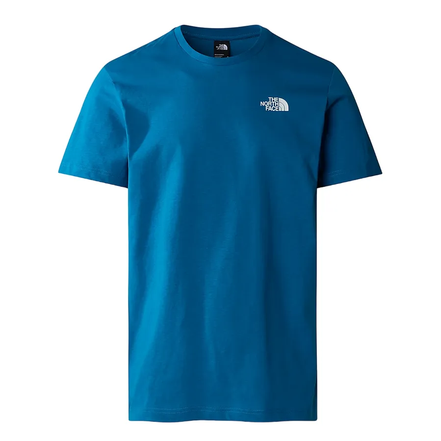 The North Face maglietta manica corta da uomo Redbox NF0A87NVRBI blu adriatico