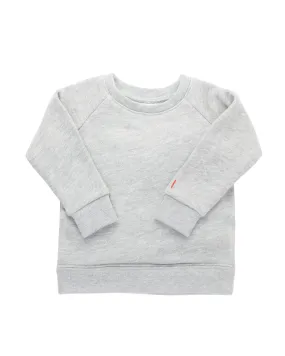 The Organic Pullover Sweatshirt [Light Heather Grey]