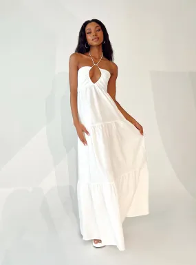 Toleet Lincoln Maxi Dress White