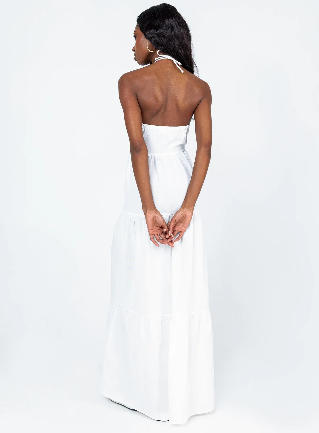 Toleet Lincoln Maxi Dress White