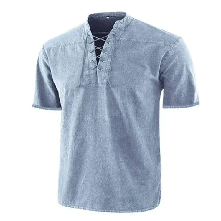 V Neck Short Sleeve Shirt