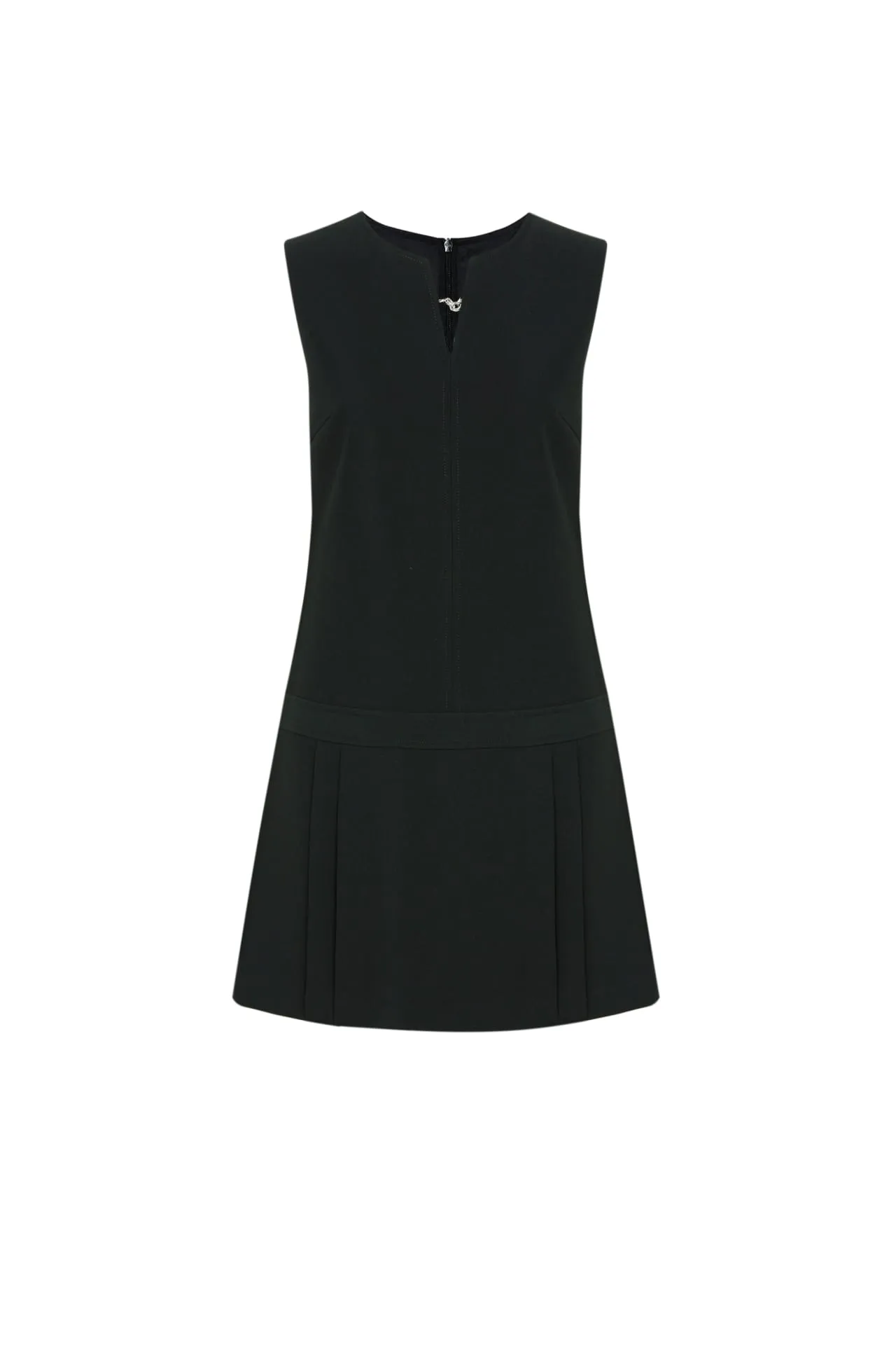 Veronica Soft Touch Stretchable V-neck and Flare hem Dress