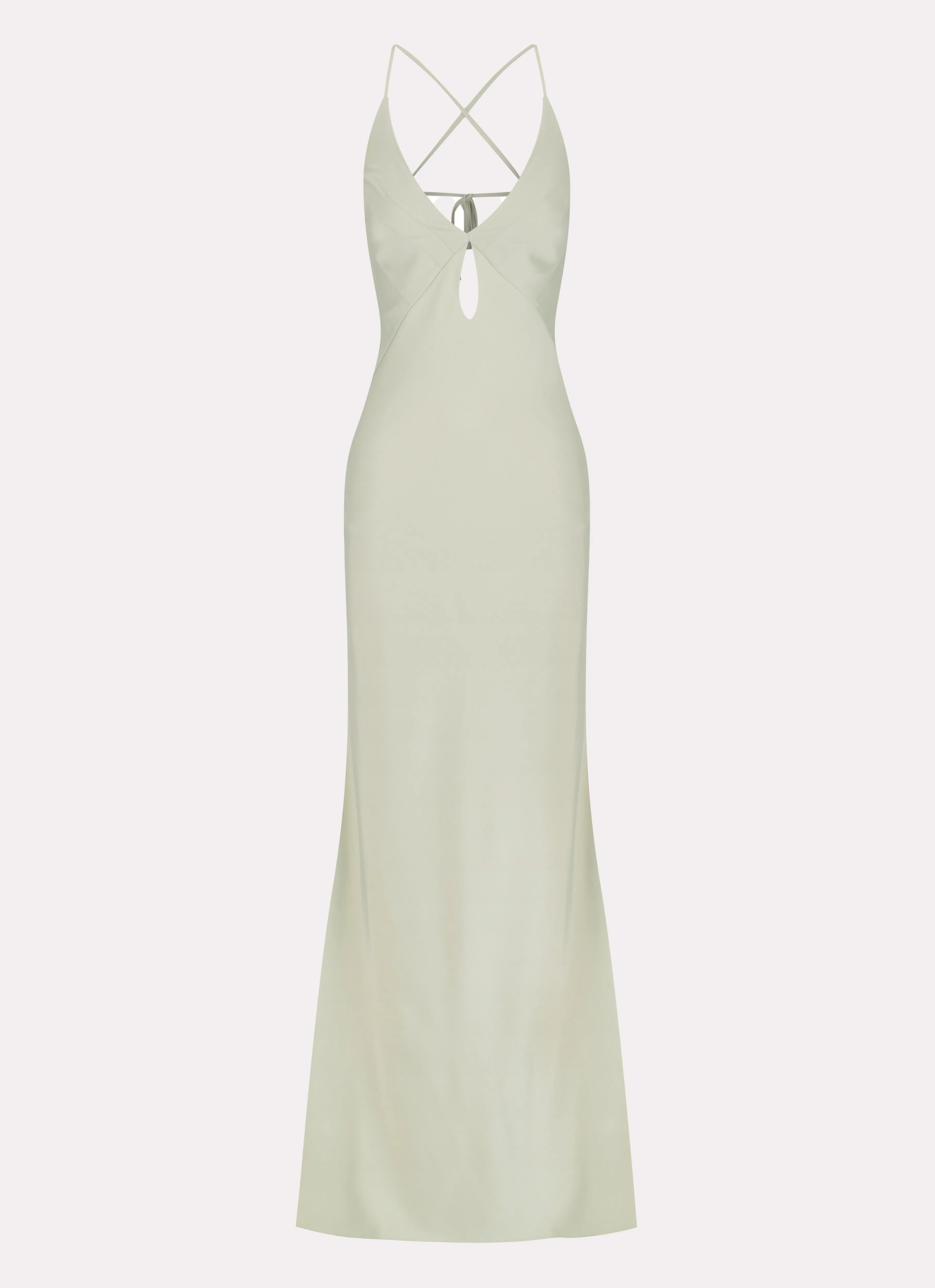 Vesper Keyhole Maxi Dress - Sage