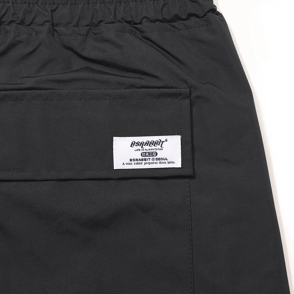 WD REFLECTIVE JOGGER PANTS BLACK