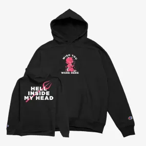 Wish You Were Here - Hot Stuff Champion Hoodie