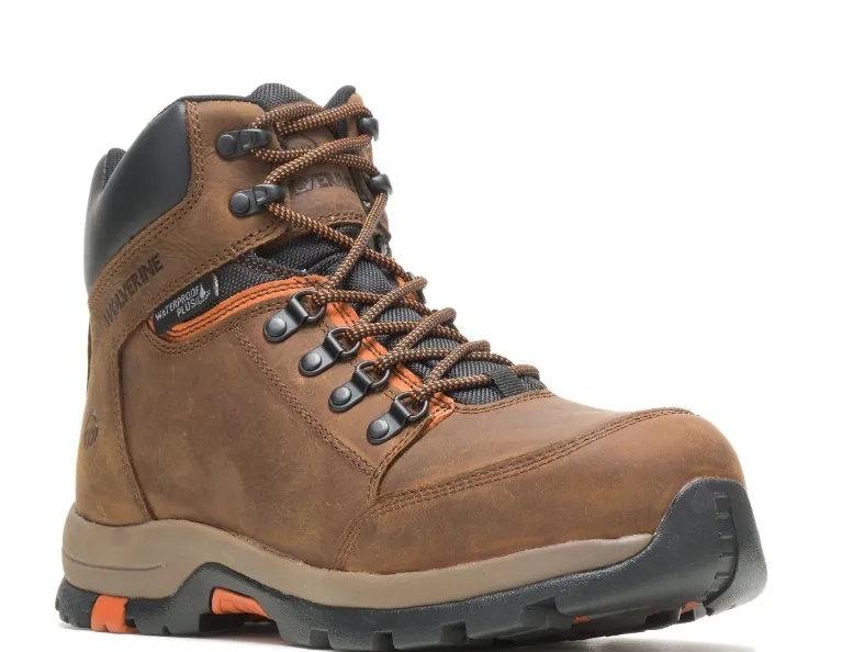 Wolverine 'Grayson' Men's Waterproof EH Slip Resist. Steel Toe Work Boot W211043