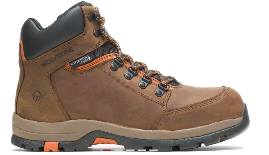 Wolverine 'Grayson' Men's Waterproof EH Slip Resist. Steel Toe Work Boot W211043